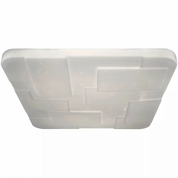 Näve LED-Deckenleuchte Luxor mit Kristalleffekt 54 x 54 cm günstig online kaufen