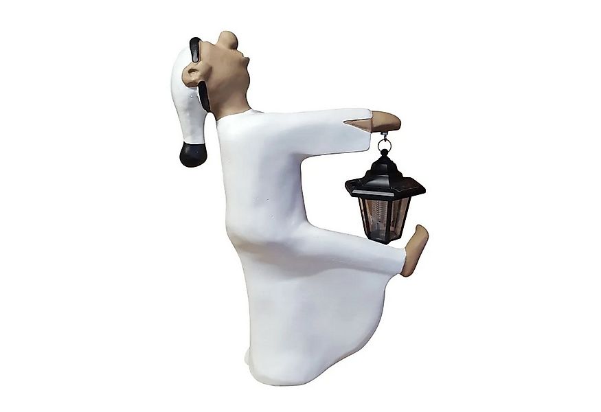 Fachhandel Plus Dekofigur Schlafwandler Fritz mit LED-Solarlaterne Firstsch günstig online kaufen