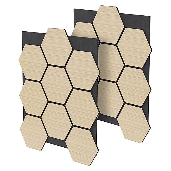 ML-DESIGN Wandpaneel 2er Set Akustikpaneele für günstig online kaufen