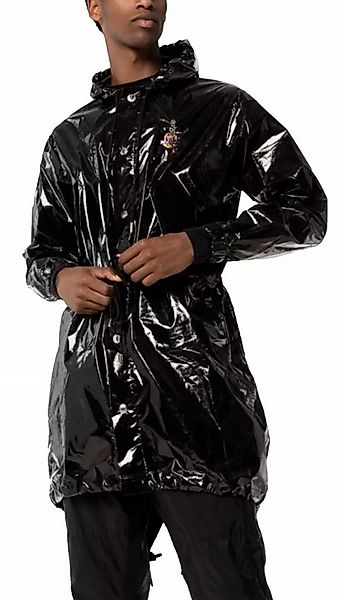 MONCLER Regenjacke X Palm Angels Limited Sid Patent Parka Mantel Spray-Logo günstig online kaufen