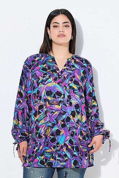 Angel of Style Tunika Tunika A-Linie Totenkopf-Muster 3/4-Ärmel günstig online kaufen