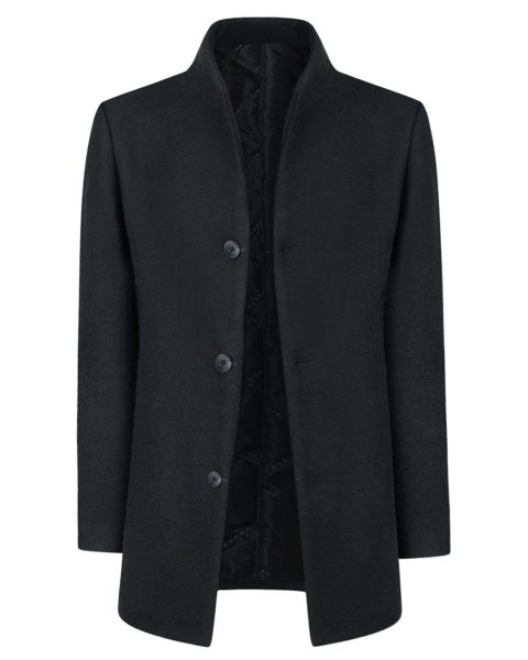 Allthemen Wollmantel Herren verdickter Wintermantel Slim günstig online kaufen