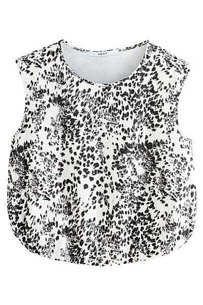 Next Trägertop Ärmelloses Tanktop mit Ballonsaum günstig online kaufen