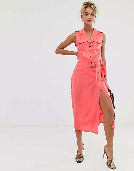 Never Fully Dressed – Rosa Wickelrock-Mehrfarbig günstig online kaufen