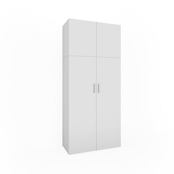 Vicco Aktenschrank Ingo, Weiß/Anthrazit, 80 x günstig online kaufen