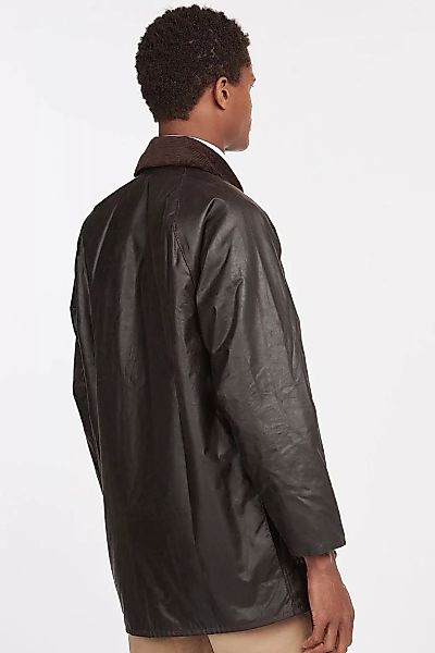 Barbour Beaufort Wachsjacke Braun - Größe 52 günstig online kaufen