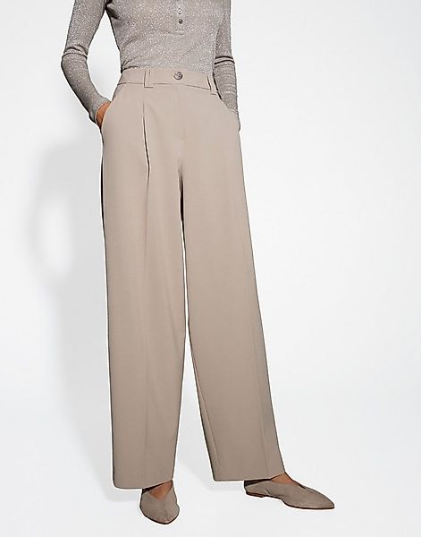 OPUS Bundfaltenhose MAIGA EDGY mit leichtem Barrel Leg günstig online kaufen