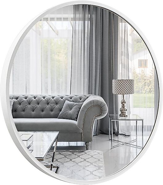 GOLD&CHROME UNIQUE DESIGN Spiegel GOLD&CHROME Wandspiegel, Rund, Badspiegel günstig online kaufen