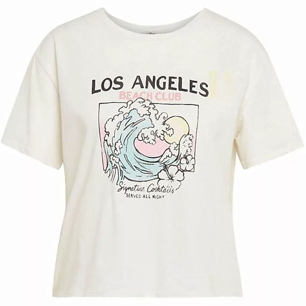 Mavi Print-Shirt LOS Angeles Printed Oversize, Locker, kurze Top günstig online kaufen