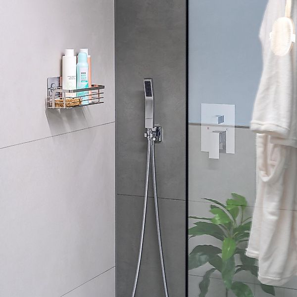 bremermann Duschablage Ablagekorb eckig, Duschkorb ELENA selbstklebend & en günstig online kaufen