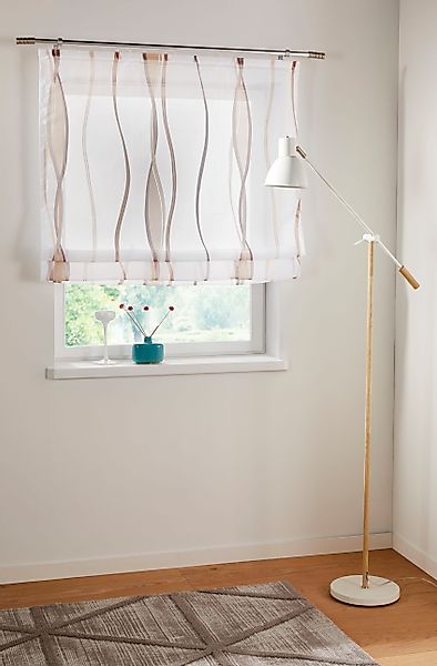my home Raffrollo Dimona, mit Klettschiene, günstig online kaufen