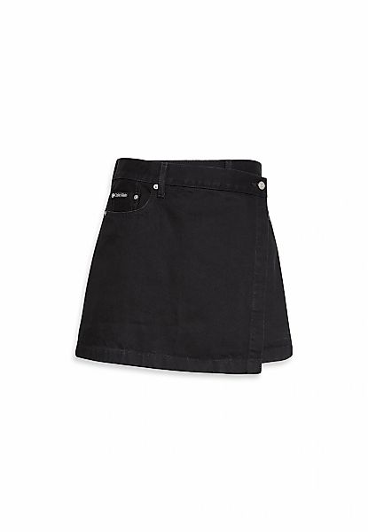 Calvin Klein Jeans Jeansrock "DENIM MINI WRAP SKIRT", Figurbetont günstig online kaufen