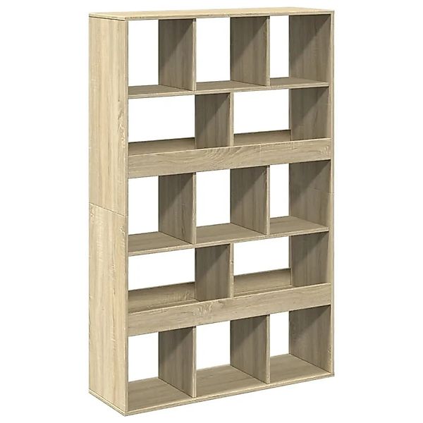 vidaXL Bücherregal Sonoma-Eiche 100x33x156,5 cm Holzwerkstoff 3309368 günstig online kaufen