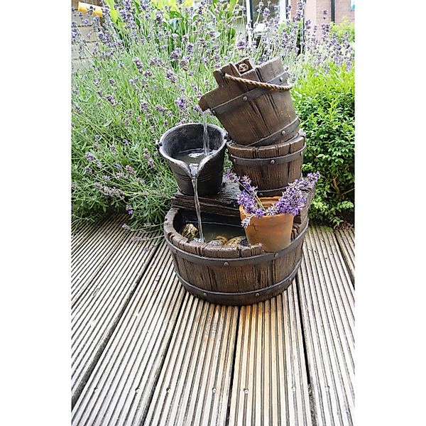 Ubbink AcquaArte Halifax Gartenbrunnen Set Springbrunnen günstig online kaufen