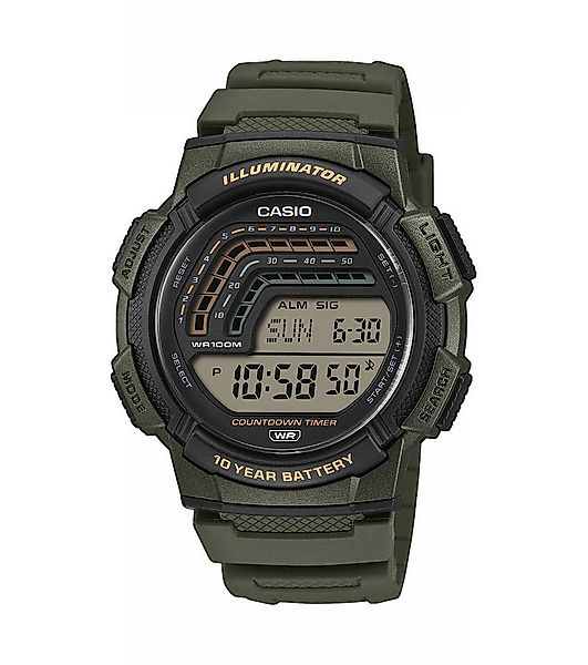 CASIO TIMELESS COLLECTION Chronograph WS-1800-3AVEF, Quarzuhr, Armbanduhr, günstig online kaufen