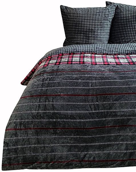 Visaggio Bettwäsche Winter Teddy Plüsch Bettbezug flauschig warm, Fleece, 2 günstig online kaufen