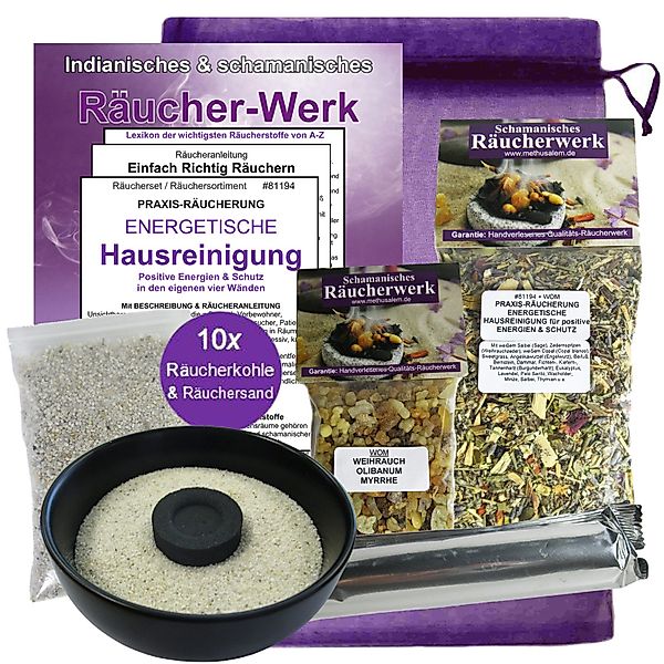 MyTobaQ Räucherschale Räuchern gegen negative Energie günstig online kaufen