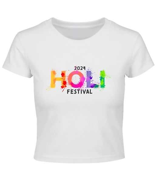 Holi Festival 2024 · Crop T-Shirt günstig online kaufen