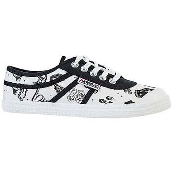 Kawasaki  Sneaker Kawasaki Tattoo Canvas Shoe K202420 1002 White günstig online kaufen