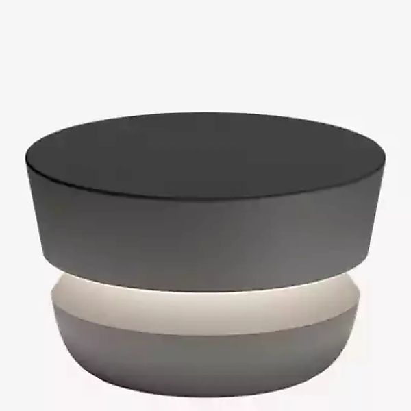Vibia Dots Outdoor Bodenleuchte LED, anthrazit - 20 cm - 360° - schaltbar günstig online kaufen