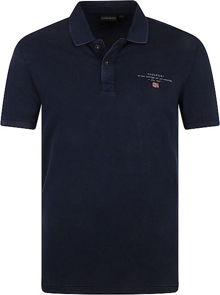 Napapijri Polo Elbas Navy Blau - Größe XL günstig online kaufen