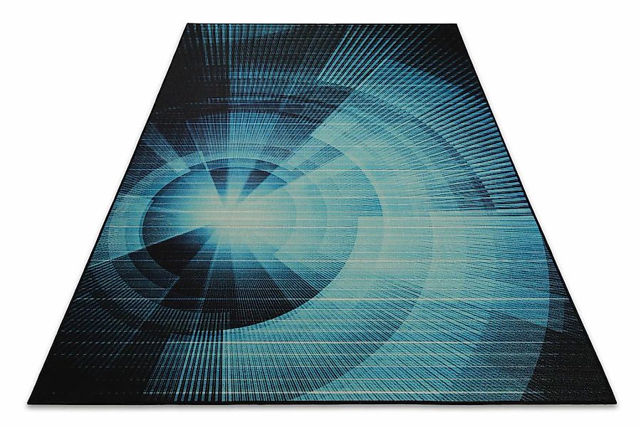 Wecon home Teppich "Cyber Swirl" rechteckig 5 mm Höhe Gamer Teppich, gewebt günstig online kaufen