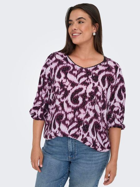 ONLY CARMAKOMA Shirtbluse CARTYLA LIFE 3/4 günstig online kaufen