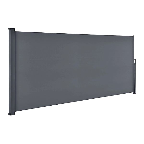 Juskys Seitenmarkise Dubai 500 x 160 cm Dunkelgrau günstig online kaufen