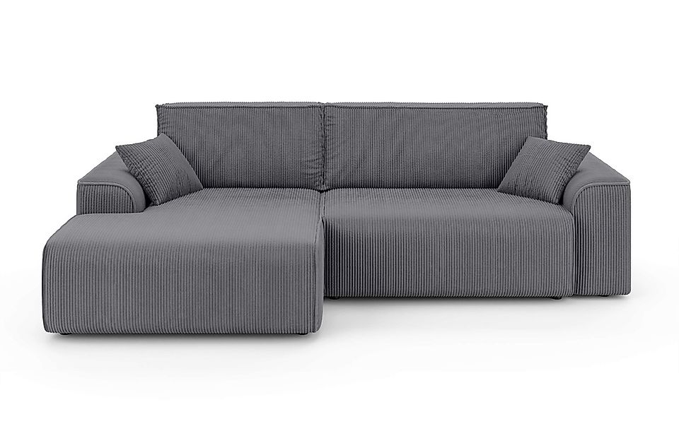 Home affaire Ecksofa »Santenay mit Bettfunktion und Bettkasten, Maße: B/T/H günstig online kaufen