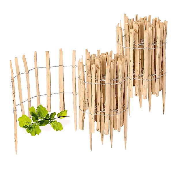 Garronda Zaun Staketenzaun 2 St 50cm günstig online kaufen