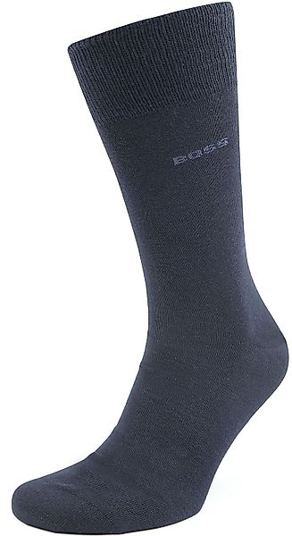 BOSS Socken 2-Pack Navy - Größe 39-42 günstig online kaufen