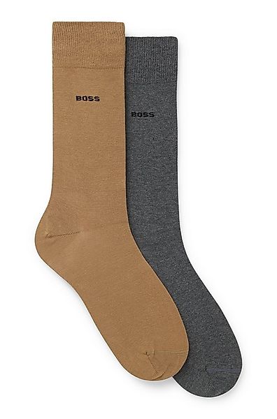 BOSS Businesssocken 2P RS Uni CC (Packung, 2-Paar, 2er) mit Markenlogo günstig online kaufen