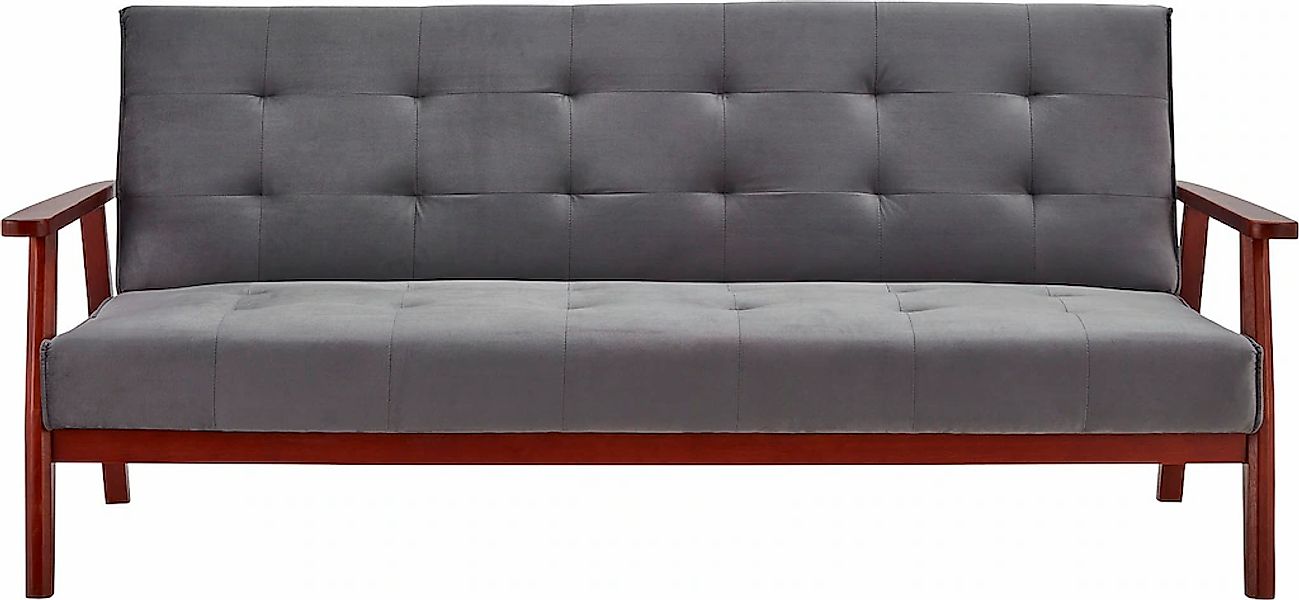 SalesFever Schlafsofa "Skagen 3-Sitzer Sofa" Holzgestell Sofa: Entspannung günstig online kaufen