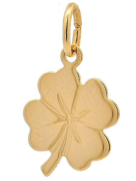 HOPLO Kettenanhänger Kettenanhänger Gold Anhänger Kleeblatt günstig online kaufen