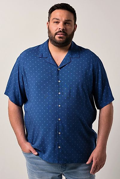 Men Plus Kurzarmhemd Men+ Viskose-Hemd Halbarm günstig online kaufen