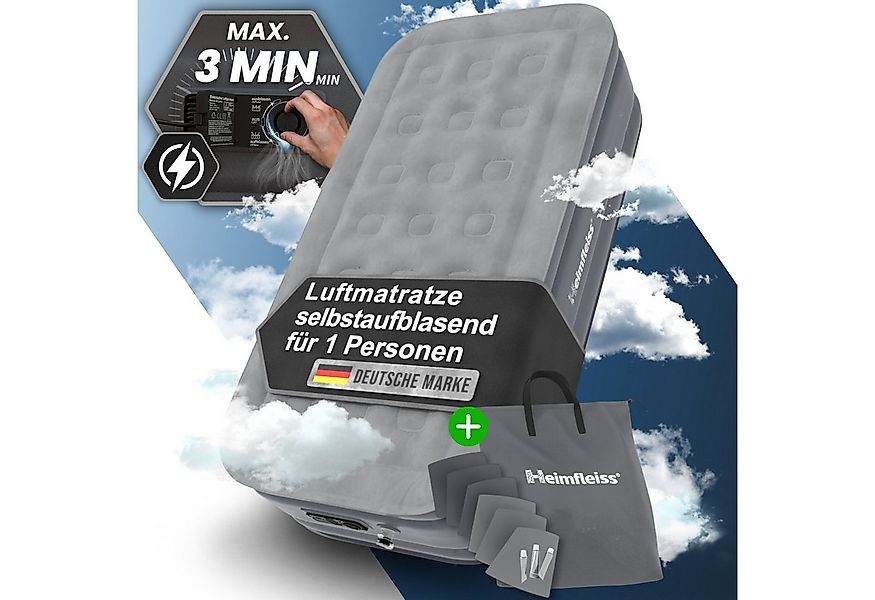 Heimfleiss® Luftmatratze Luftmatratze Selbstaufblasend – Komfort für Campin günstig online kaufen
