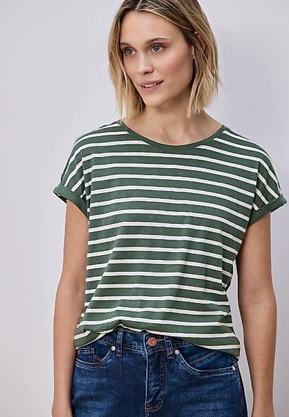 STREET ONE T-Shirt mit Rundhalsausschnitt günstig online kaufen