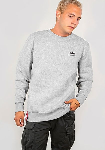 Alpha Industries Sweatshirt "Basic Sweater small Logo", Baumwollmischung, r günstig online kaufen