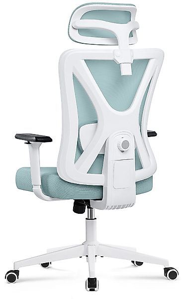 DoChair Bürostuhl Ergonomischer mit Verstellbarer Kopfstütze günstig online kaufen