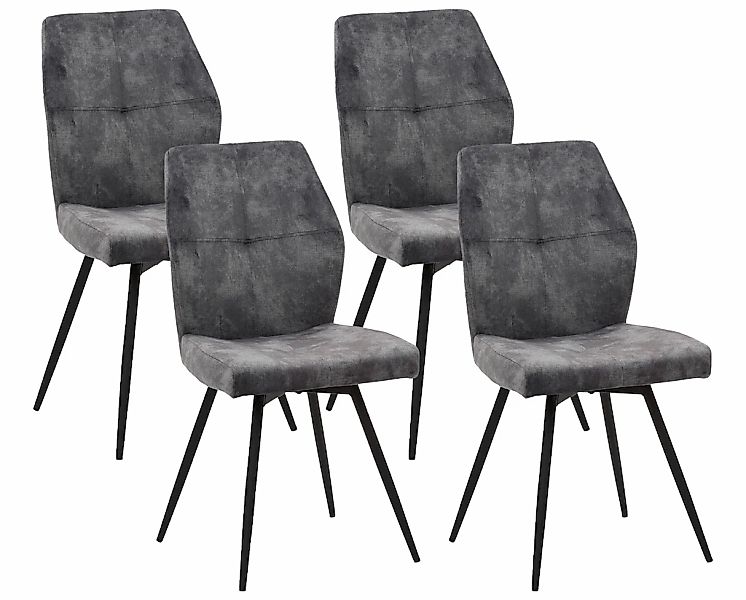 HELA Esszimmerstuhl "JANINA" (Set) 4 Stk.360 drehbar günstig online kaufen