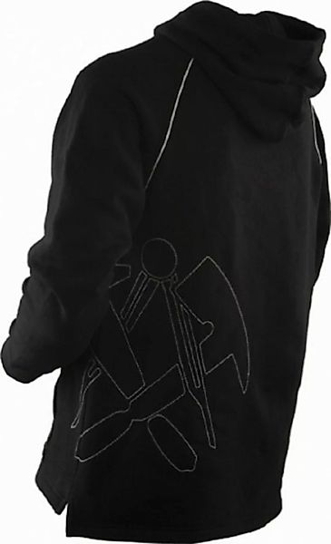 JOB Hoodie Sweat-Hoodie DACHDECKER schwarz günstig online kaufen