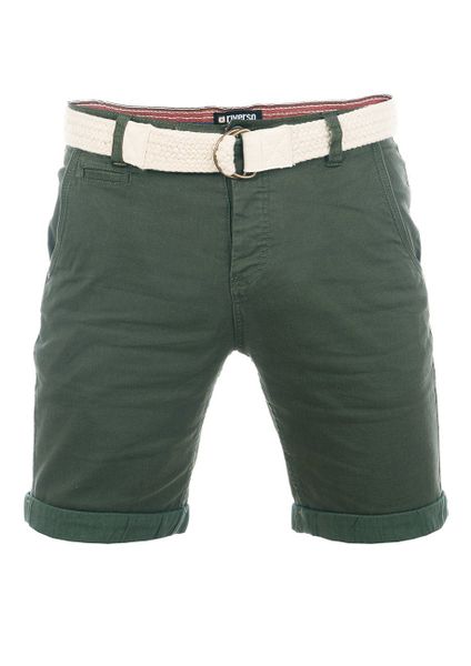 riverso Kurze Hosen Herren Sommer Chino Shorts mit Gürtel Regular Fit RIVHe günstig online kaufen