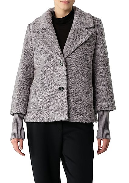 comma Kurzmantel mit Rippbündchen günstig online kaufen