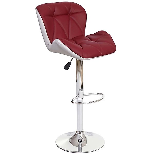 MCW Barhocker MCW-A92, Stufenlos höhenverstellbar, Polsterbezug günstig online kaufen