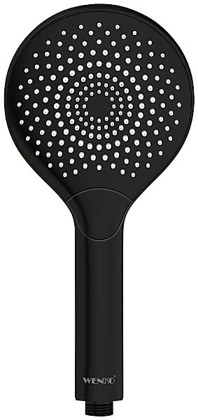 WENKO Handbrause Watersaving, (1-tlg), Schwarz matt, günstig online kaufen