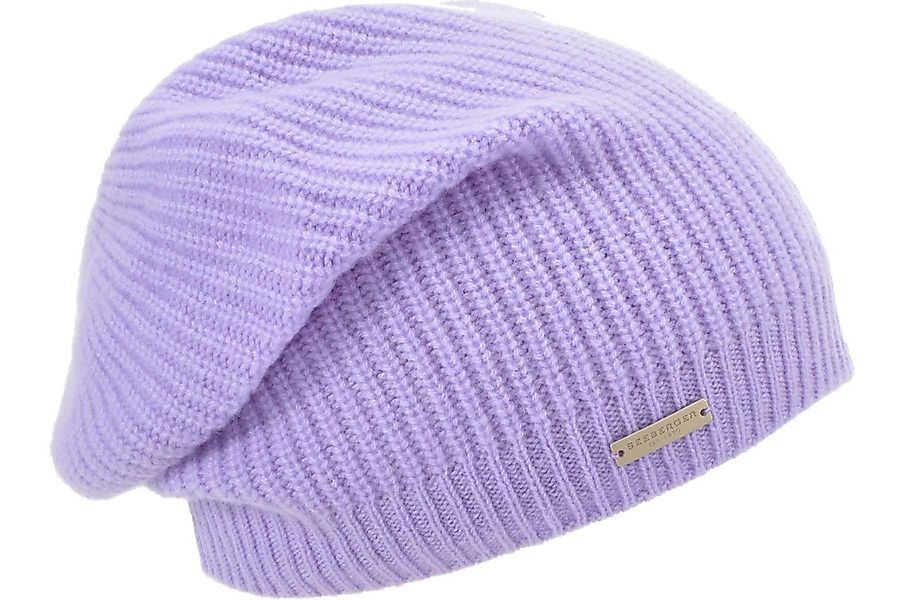 Seeberger Strickmütze Beanie aus 100% Kaschmir günstig online kaufen