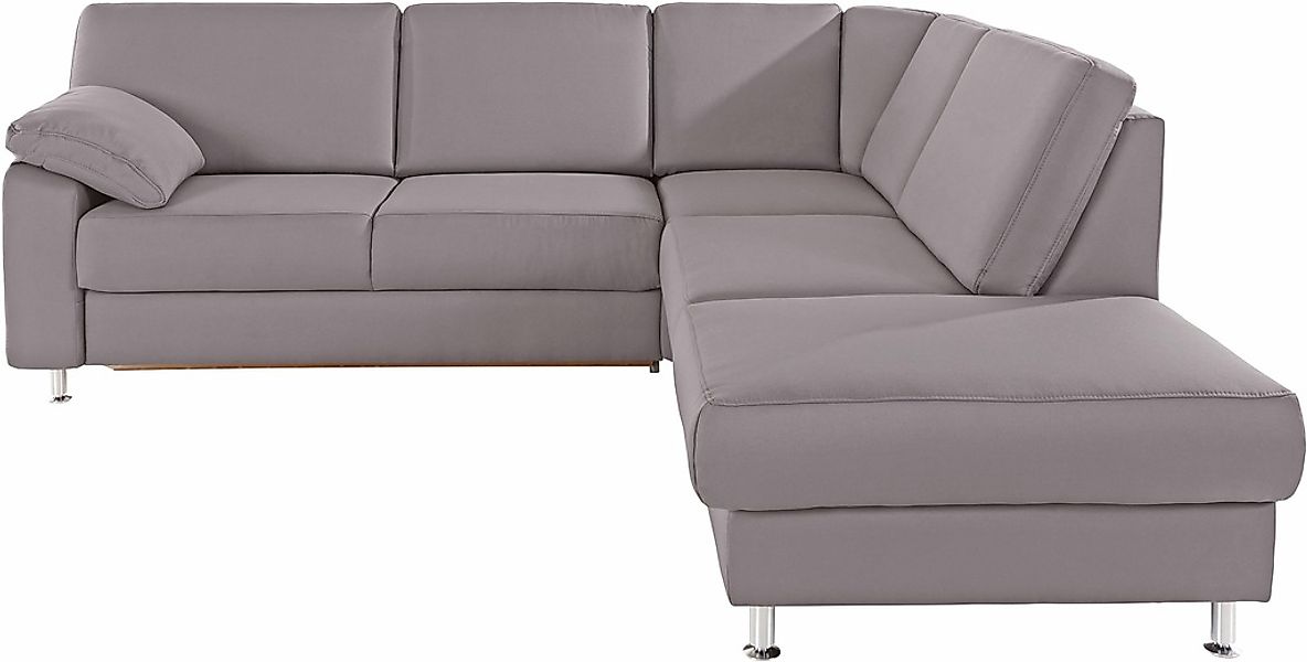 sit&more Ecksofa "Belfort L-Form" wahlweise mit Vorziehsitz und Bettkasten günstig online kaufen
