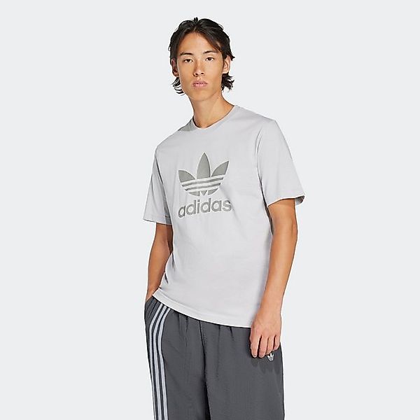 adidas Originals T-Shirt TREFOIL T-SHIRT Basic Shirt mit großem Trefoil Log günstig online kaufen