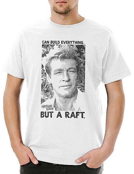 Urban Backwoods Print-Shirt Everything But A Raft Herren T-Shirt Gilligan's günstig online kaufen