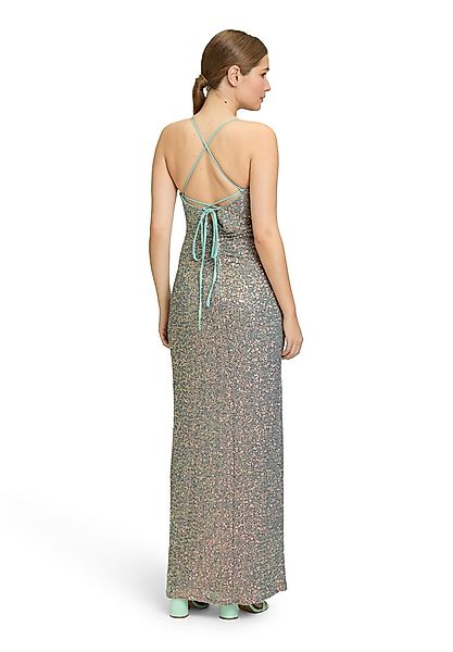 Vera Mont Abendkleid "Damen Abendkleid im Glitzer-Look" Ohne Tasche Wickel- günstig online kaufen